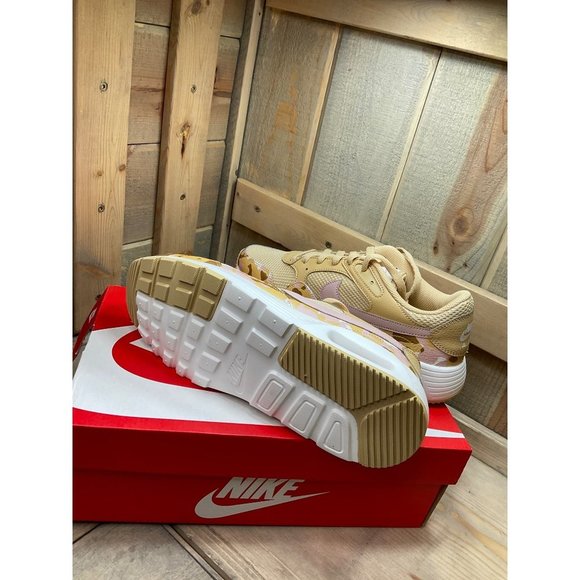 Us7 Nike Air Max SC Shoes Womens Sesame Pink Camo Sneakers DX3733-200 - Picture 7 of 9